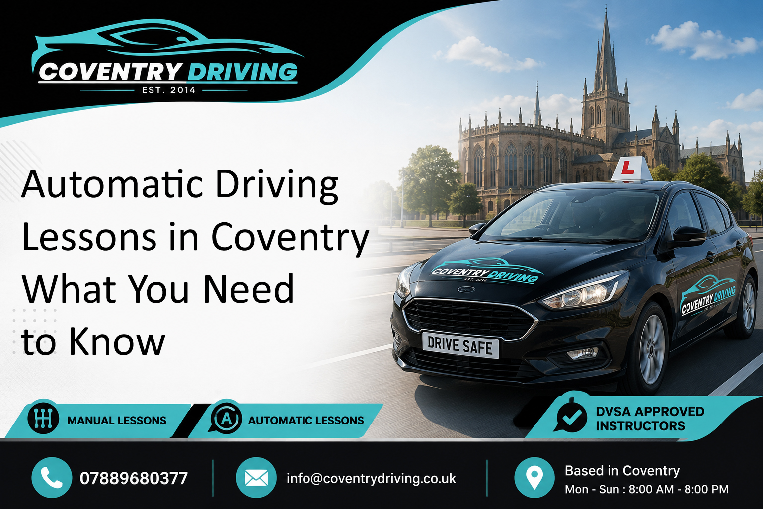 Automatic Driving Lessons in Coventry What You Need to Know