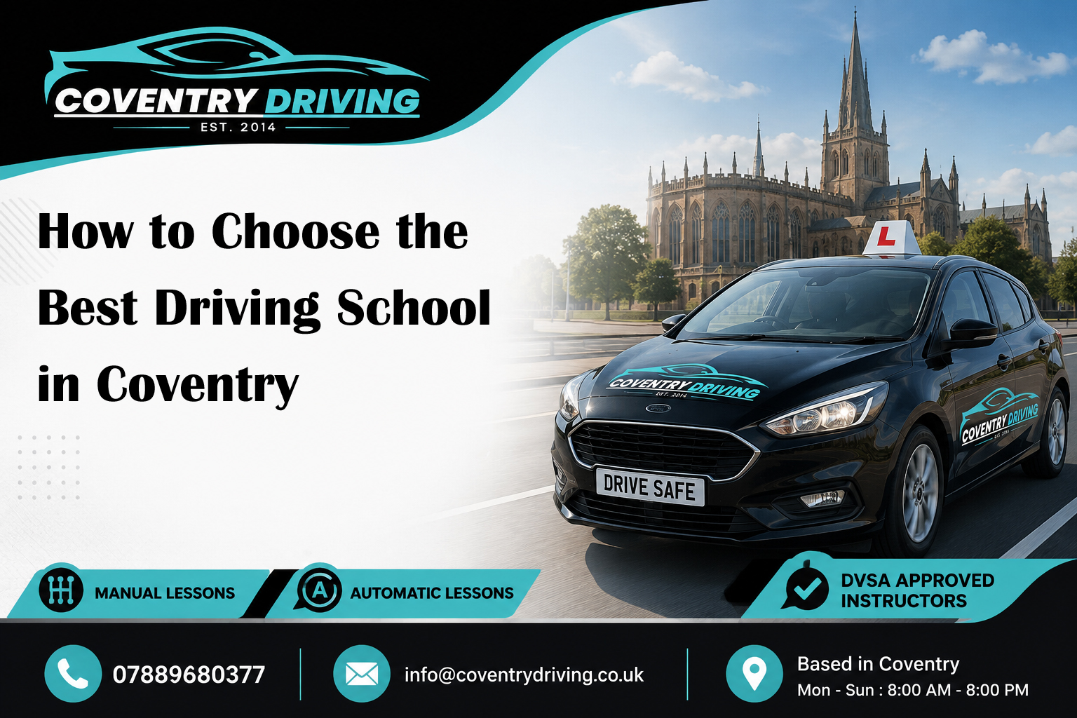 How to Choose the Best Driving School in Coventry